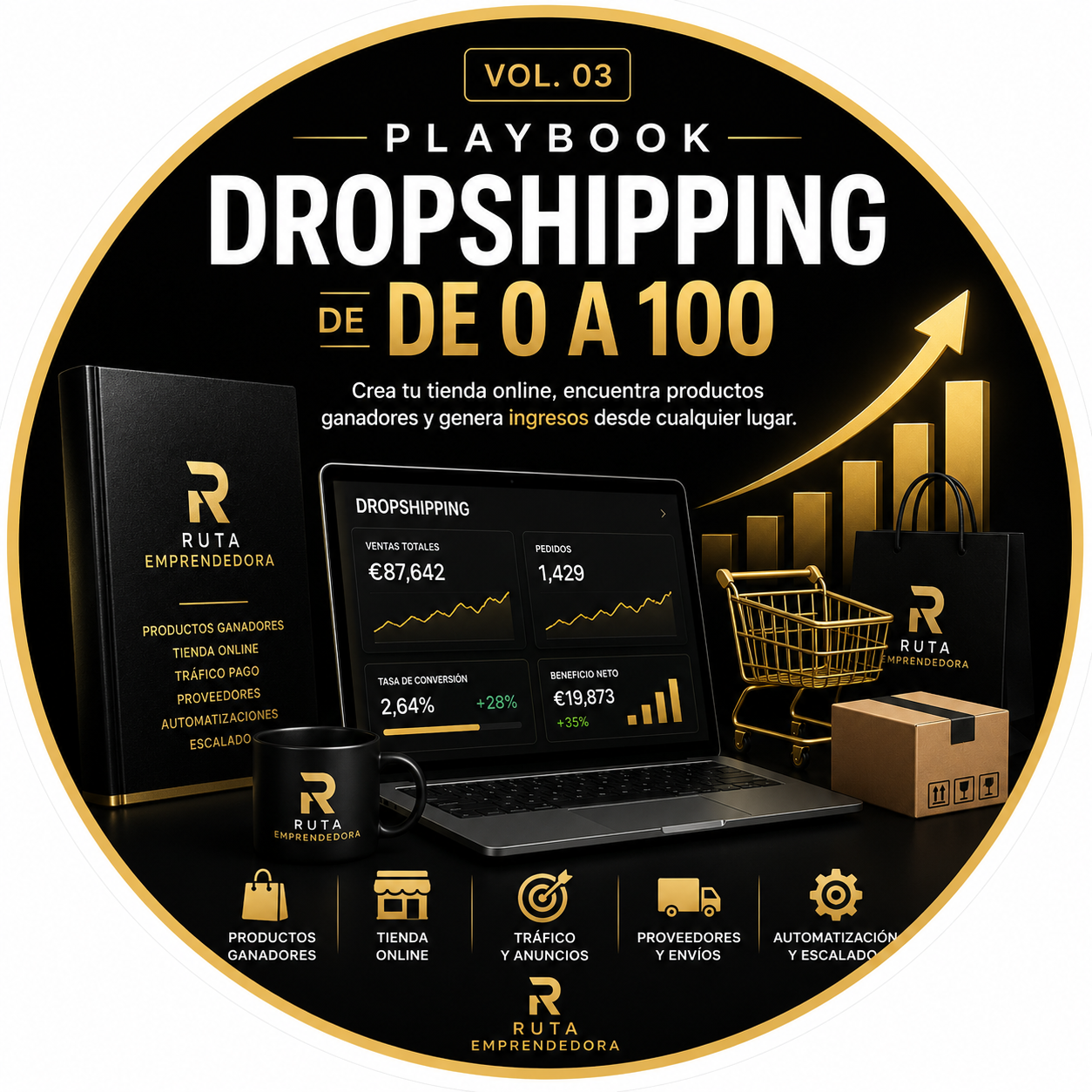 Playbook: Dropshipping de 0 a 100