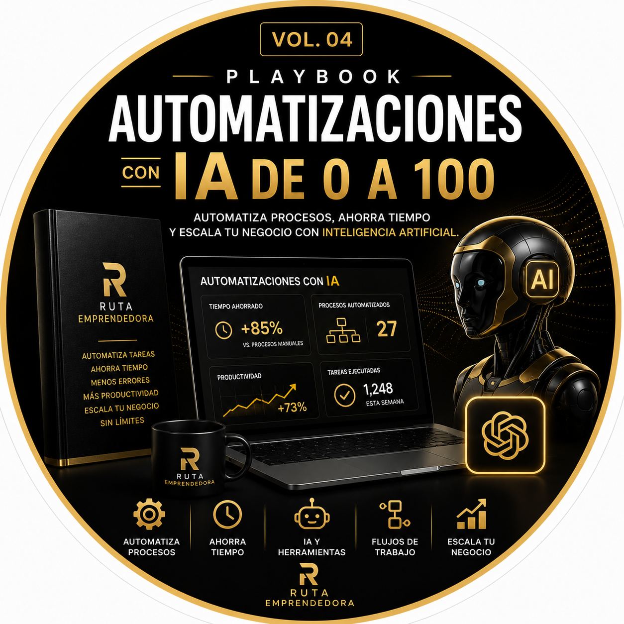 Playbook: Automatizaciones con IA de 0 a 100