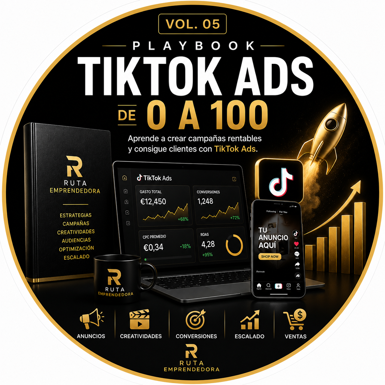 Playbook: TikTok Ads de 0 a 100